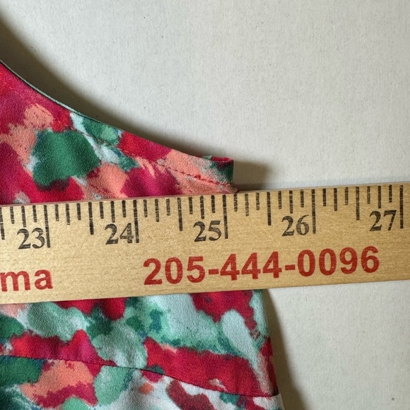 Talbots Multi-Colored Sleeveless Blouse - Picture 4 of 7